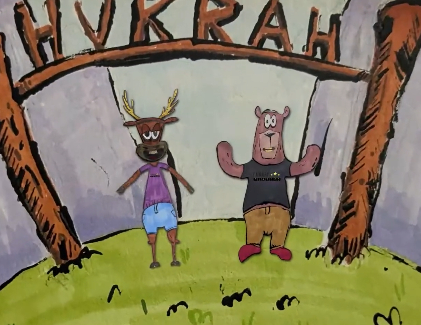 "Hurrah Animation Welcome"